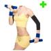 X-Large Compression Slimming Arm Sleeve | Improve Toning & Circulation | International Shipping Available - Buy Online on GoSupps.com