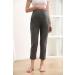 ZUMIY Maternity Lounge Pants - Over the Belly Stretchy Activewear with Pockets - M Grey - Buy Online on GoSupps.com