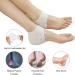 Heeren Cushion: 8 Silicone Heel Protectors for Plantar Fasciitis & Heel Pain Relief - Unisex Gel Cushions for Achilles Tendinitis & Bone Spur - 1 Pack - Buy Online on GoSupps.com