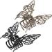 Women Hair Claw 2pcs Exquisite Butterfly Hair Claw Clip Elegant Hair Styling Clip Nonslip Ponytail Clip Trendy Headwear style2