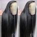 Fynokeh 30 Inch Straight Lace Front Human Hair Wig | 13x4 HD Transparent Lace | Glueless Brazilian Virgin Hair | 220% Density | Pre Plucked with Baby Hairline | For Black Women - Buy Online on GoSupps.com