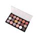 Waterproof Eyeshadow - Makeup Set Eyeshadow Palette - Annual Popular Red Purple Colors - Warm and Bright Tones Natural Eyeshadow Sillervan