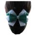 hairnets for bun hair net snoods Net hairpin hairpin hair net elastic bun bow hair ring net hairpin suitable for office nurse bank restaurant dark green