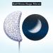 Buy Lash Mirror - Stainless Steel Half-Moon Eyelash Extension Tool for Women & Girls | Large Makeup Inspection Mirror ELM-01 - Buy Online on GoSupps.com