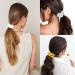 Bellisia Scrunchies for Women's Hair Scrunchies 100% Cotton Hair Scrunchy Elastic Hair Ties Hair Scrunchie Bobbles Hair Bands Ponytail Holder Hair Accessories Fashion - Buy Online on GoSupps.com
