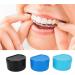 Verdant Touch Retainer Case | Robust Waterproof Denture Box | 3-Piece Portable Oral Clinic Storage - 11.9 x 6.1 x 3.1 cm - Buy Online on GoSupps.com