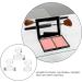 KICHOUSE Ensemble 3 Tampons Cosm tiques Presse Fard Paupi res et Blush en Acrylique Transparent Outils de Pressage 1/4 1/2 et Rond 30 Mm pour Maquillage Yeux Polyvalent et R paration - Buy Online on GoSupps.com
