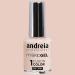 Andreia Professional Hybrid Gel Nail Polish - 2 Steps and No Lamp Required Long Lasting and Easy Removal - Fusion Color H10 Pink Nude | Shades of Nudes - Soft Shades  - Buy Online on GoSupps.com