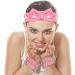 Spa Headband and Wristband Set - Towel Bow Tie, Scrunchies, for Women - Makeup, Face Washing, Shower, Yoga - Buy Online on GoSupps.com