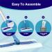 Dry Floor Cloths - 100X Large Floor Cloths for Sweeping - Pet Sweeping Refills Cloths Dusting Cloths Soft Duster Refills for Most Square Mops - Buy Online on GoSupps.com