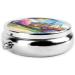Unicorn Fairy Tale Round Pill Box | 3-Compartment Portable Travel Organizer for Purse & Pocket - Buy Online on GoSupps.com