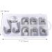 UCEC Circle Hooks 2X Strong Custom Offset Sport Fishing Hooks 150pcs/box - High Carbon Steel Octopus Hooks in Sizes #1-8/0 - Buy Online on GoSupps.com