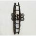 Numblartd Retro Black Rhinestone Hair Claw Clip - Vintage Fashion Accessory for Women - Buy Online on GoSupps.com