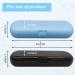 Hovesty Portable Electric Toothbrush Travel Case for Oral-B Pro - 2 Pcs, Blue and Black - Buy Online on GoSupps.com