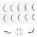 FRCOLOR 3 Pairs Short Eyelash Eyelashes Extension Fiber Makeup Eyelashes Artificial Eyelashes Wispy Eyelashes Women Lashes Thick Eyelash 6d Accessories Artificial Fiber Cross - Buy Online on GoSupps.com