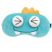 Children's Cartoon Eye Protection mask Cute Non-Real Silk Blackout Sleep 3D Panda ice hot Compress Eye mask for Kids Men Women Plane Night Sleeping-Dinosaurs