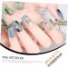 1 Box Nail Art Flat Drill Rhinestone Nail Charms Diy Nail Charms Rhinestones Gems Stones Manicure Decors Crystal Nail Diamonds Diamond Decor Nail Gem Glass Manicure Tools Self Made - Buy Online on GoSupps.com