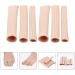 24pcs Cuttable Tube Guards Caps for Corns, Calluses, and Toe Protectors - Soft Nylon Gel Pad Cushion Covers for Corns and Fingers - Supplies for Corns and Toes - Buy Online on GoSupps.com