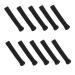 Lurrose 10-hour iron covers made of silicone glasses on the ear pads for glasses silicone glasses spitz ears for sunglasses Ear spitzen for glasses anti-drop arMMANSCHETT NYLON black 5.7x0.8cm