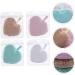 Buy Housoutil 12 Pcs Heart Shape Makeup Remover Puff | Cleansing Wipes & Beauty Sponge for Flawless Makeup Removal - International Shipping Available - Buy Online on GoSupps.com