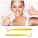 SKHAOVS 40pcs L-Shaped Interdental Brushes 0.7mm - Long Handle, Portable Oral Tooth Clean, Plaque Removal - Yellow - Buy Online on GoSupps.com