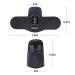 Aiotve Stethoscope Holder - Premium Leather Clip-on Stethoscope Hip Holder for Physicians & Nurses | Hygienic & Accessible Design (Black - Buy Online on GoSupps.com