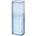 Faceynde Cotton Swab Holder with Lid - Portable QTIP Travel Case & Clear Acrylic Storage Box for Dental Floss & Hair Accessories - Stylish Canister Container in Blue - Buy Online on GoSupps.com