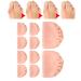 5pcs Full Foot 5 Holes Hallux Valgus Corrector Bunion Splints - High Elasticity SEBS Toe Straightener Pad for Bunion Relief - Leg & Foot Supports (Brighten Skin Tone) - Buy Online on GoSupps.com