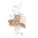 TOVINANNA Hair Comb Fairy Jewelry for Women Wedding Hair Clip Aesthetic Hair Accessories Hanfu Hair Accessories Bride Hair Accessories Flower Hair Accessories Hair Styling Accessories