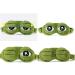 Padded 3D Frog Eye Sleep Mask | Soft Plush Blindfold for Home & Travel - Buy Online on GoSupps.com