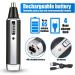 USB Rechargeable 4 in 1 Nose and Ear Hair Trimmer - Painless Dual Edge Blades for Men and Women - Water Resistant - Easy Cleansing - Buy Online on GoSupps.com