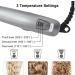 2 in 1 Hair Straightener & Curler - 3 Heat Settings Fast 60s Heat-up Auto-Off Travel-Friendly & Dual Voltage Gold - Buy Online on GoSupps.com