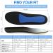 Plantar Fasciitis Arch Support Insoles for Men & Women - Full Length Orthotic Shoe Inserts for Flat Feet & Foot Pain Relief - Silver - Buy Online on GoSupps.com