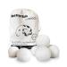 Wool Dryer Balls 6 Pack XL Organic Natural Wool for Laundry Fabric Softening - Anti Static Baby Safe No Lint Odorless and Reusable White 6-pack White