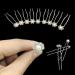 30-Piece Wedding Hair Accessories Set - U-Shaped Hairpins with Pearls & Rhinestones for Bridal Hairstyles & Bridesmaid Parties - Buy Online on GoSupps.com