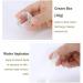 Glamza Travel Clear Plastic Perfume Atomizer Empty Spray Bottle Jar Pot Cream Makeup UK (Green) - Buy Online on GoSupps.com