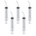 Tonsil Stone Remover Wisdom Teeth Cleaner Dental Irrigation Cleaning with Curved Tip for Oral Dental Care Feed Pets 5 Pcs
