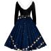 Hanxiulin Women's Christmas Skirt & Hooded Sweater Dress - Dark Blue XXL - Perfect for Autumn & Winter Celebrations - Buy Online on GoSupps.com