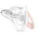 Buy NUK Genius Silicone Pacifier for 0-6 Months - Personalized Name White/Pink Size 1 - 1 Pack - Buy Online on GoSupps.com