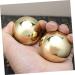 Frcolor Brass Massage Balls for Hand Exercises - Fitness Equipment & Muscle Relief - Ideal for Sports & Recovery - Buy Online on GoSupps.com
