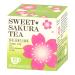 Tea Boutique Sweet Sakura Tea Green Tea With Cherry Blossom & Leaf (10 Tea Bags) 20g