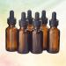 Beaupretty 15 Pack Brown LAS Drip Bottles - Empty Essential Oil Droppers Amber Travel Bottles - Perfect for DIY & Home Use - Buy Online on GoSupps.com