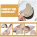 Healvian Forefoot Cushions - 8 Pairs High Heel Pads Anti-Slip Cow Leather & Latex Insoles for Women & Girls - Beige Metatarsal Support - Buy Online on GoSupps.com