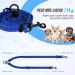 Buy Slowton Adjustable Double Dog Leash for 2 Dogs - 360 Rotatable & Reflective - Light Blue for Small Dogs (3-9 kg) - Buy Online on GoSupps.com