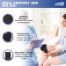 Hivexagon Knee Cooling Pads - Adjustable Elastic Strap Ice Bag (HG217) for Instant Pain Relief & Swelling Reduction - International Shipping Available - Buy Online on GoSupps.com