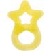 Dentistar Teething Ring Set for Babies 3+ Months - Star Design - Made in Germany | Yellow - Cooling Teether for Molars (2-Pack) - Buy Online on GoSupps.com