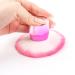 ANGNYA Soft Kabuki Nail Dust Brush for Acrylic Nails - Pink White Hair with Gradient Handle - Buy Online on GoSupps.com