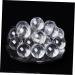 Clispeed 5-Stone Crystal Fitness Ball - Hand Massage Roller Jade Stress Relief White Round Hand Fitness Balls - Buy Online on GoSupps.com
