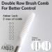 Amber Lash Eyelash Lift Perm Tool - Stainless Steel Separator & Comb for Eyelash Extensions Supplies - Buy Online on GoSupps.com