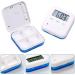 Automatic Pill Dispenser Zeerkeer Electronic Pill Timer-Reminder-Dispenser 5 Times a Day Electronic Timing Portable Daily Drug Storage Box Drug Organizer Case with Reminder (Blue) - Buy Online on GoSupps.com